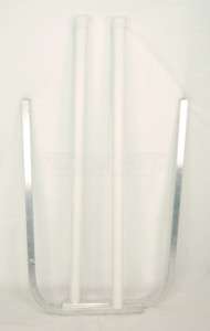Boat Trailer Aluminum Square Upright Guide Poles With PVC Poles and 