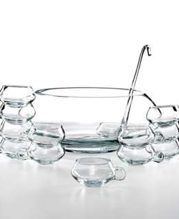 Libbey Glassware, Moderno 14 Piece Punch Bowl Set   Drinkware Sets 