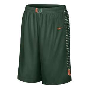  Miami Hurricanes Adult Replica Basketball Shorts By Nike 