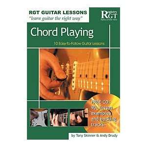  RGT Guitar Lessons   Chord Playing Book/CD Set Musical 