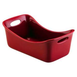 Rachael Ray Stoneware Red Loaf Pan   9x5.Opens in a new window