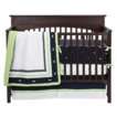 Bananafish Nantucket 4 pc Crib Bedding Set in Navy and Green