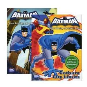  Batman Brave and Bold Giant Coloring/Activity Book Case 