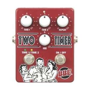  Bbe Two Timer Delay Guitar Effects Pedal Red Everything 