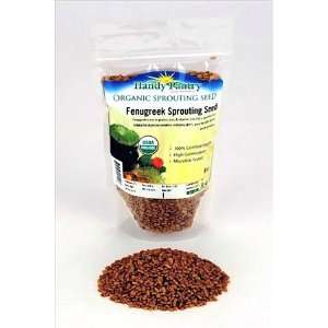 Organic Fenugreek Sprouting Seeds  1/2 Lbs (8 oz)  Seeds for Planting 