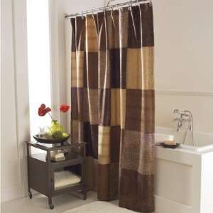  Wild Patch Fabric Shower Curtain