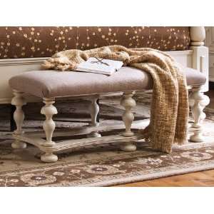  Paula Deen Bed End Bench   Linen Finish