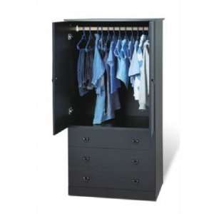  Bedroom 3 Drawer Wardrobe   Prepac JBD 3060