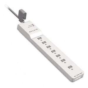 Belkin BE10720006   Home Series SurgeMaster Surge Protector, 7 Outlets 