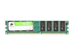 CORSAIR 1GB 184 Pin DDR SDRAM DDR 400 (PC 3200) Desktop Memory Model 