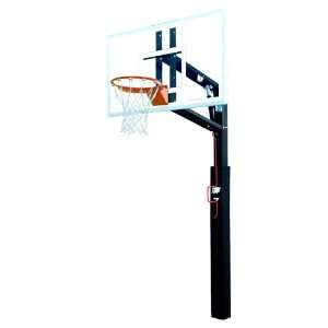 Bison Four Seasons Adjustable Basketball Hoop  Sports 