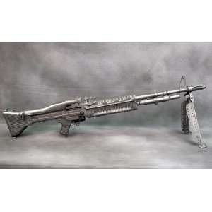  U.S. M60 Display Non Firing Resin Machine Gun  Full Size 