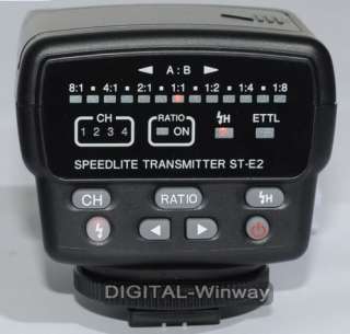 ST E2 Speedlite Transmitter for Canon 580EX II 430EX II  