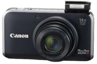 Canon Powershot SX210 BLACK Digital Camera 32GB Kit   