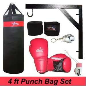  4ft Unfilled Boxing Heavy Duty Canvas Punching bag boxing 