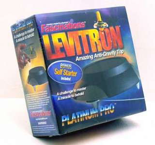 Levitron Platinum Pro Anti Gravity Top W/ Self Starter 032309867213 