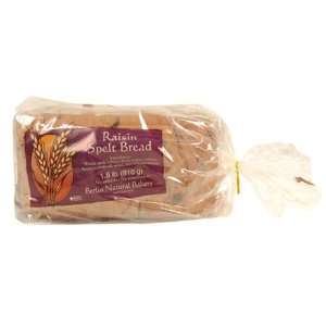 Berlin Natural Bakery Spelt Raisin Bread, Size 27 Oz (Pack of 6 