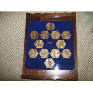   Making Of The Jewish State (12 Solid Bronze Medal) 