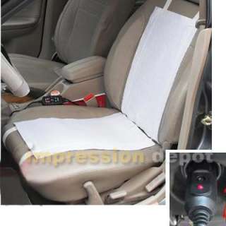   Universal 12V Heated Seat Heater Kit Heating Cover Pad Warmer  