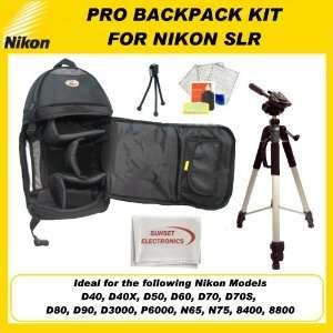  Weather Resistant Camera Backpack + 57 Tripod For The Nikon D40 