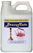 Brassmate Brass copper cleaner liquid polish 1/2 gallon  
