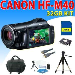 Canon Vixia Hf M40 Hf m40 Hfm40 Flash Memory Camcorder + 16gb Sdhc 