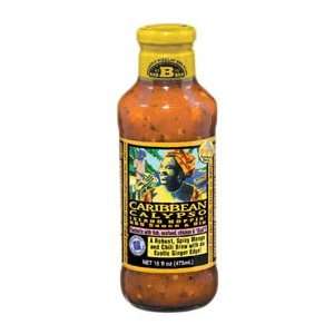 Caribbean Calypso Island Hoppin BBQ Sauce   17 oz  