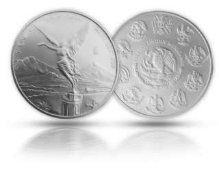 2011 MEXICAN LIBERTAD FINE SILVER Coin 1 oz. Troy Ounce .9999 
