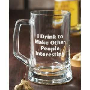  Catch Phrase Beer Mug for Bar or Home Drinking Kitchen 