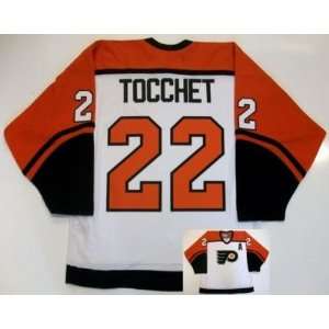  Rick Tocchet Philadelphia Flyers Vintage Ccm Jersey