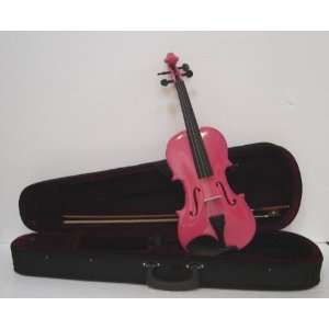   Carrying Case + Accessories   Metallic Pink Color Musical Instruments