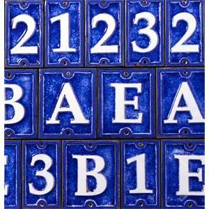  Ceramic and Glass Address Tiles