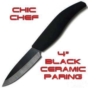 Ceramic Paring Knife, 3 Black Ceramic Blade  Kitchen 