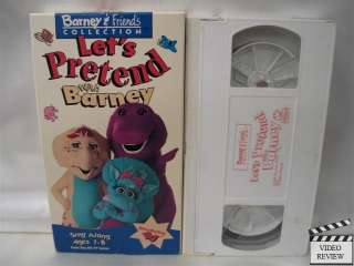 Barney Lets Pretend with Barney (VHS 1994) 045986020000  