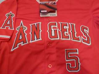   Angeles Angels of Anaheim Jersey Size 56 Sewn Cool Base XXXL  