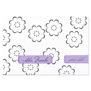  Violets Bat Mitzvah Invitations