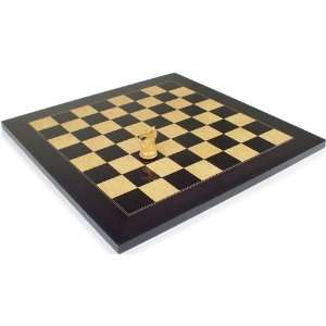   Ash Burl High Gloss Deluxe Chess Board   1.75 Squares Toys & Games