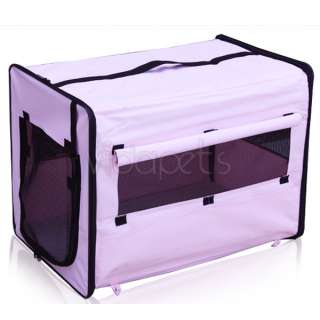 42 Pink EZ Soft Dog Crate Cage Kennel Carrier House  