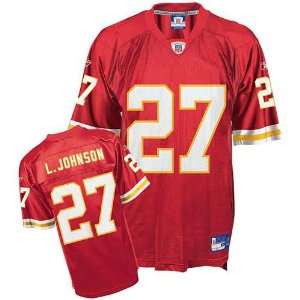  Larry Johnson #27 Kansas City Chiefs NFL CHILD Replica 