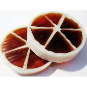  Handmade Citrus Slices Glycerin and Goat Milk Soap Beauty