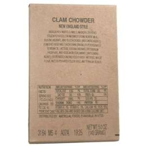 Clam Chowder MRE (Meals Ready to Eat) Grocery & Gourmet Food