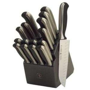 Henckels Everedge Plus 17 Knife Cutlery Set + Block NEW  