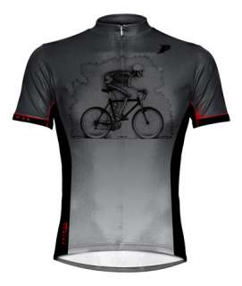 Primal Wear Skeleton Cycling Jersey Large L bicycle New  
