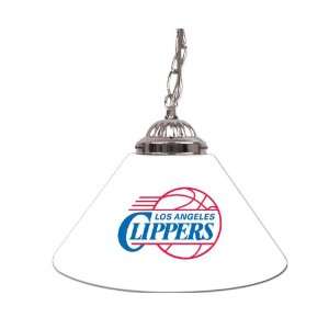  Los Angeles Clippers NBA Single Shade Bar Lamp   14 inch 