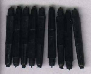 5in. 2ba Black Nylon Dart Shafts 6 per order  