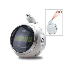  Digital AM/FM Alarm Clock Radio with Time Projector 