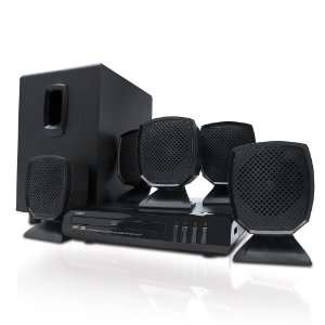  Coby DVD760 5.1 Channel DVD Home Theater System   Black 
