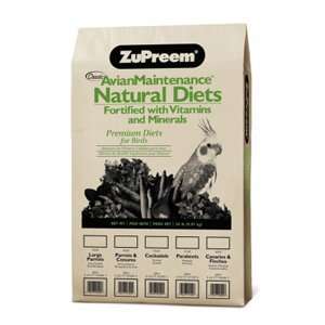  ZuPreem Natural Bird Food Cockatiel 20lb