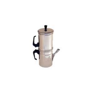Neapolitan Coffee Maker 3 Cup Size   Stainless Steel   Made in Italy 