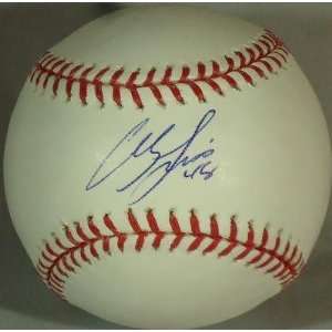  Colby Lewis Signed Baseball   OML * * W COA   Autographed 